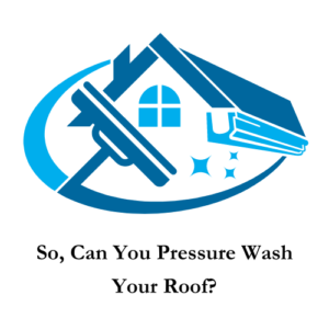 soft wash or pressure wash to clean a roof?